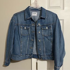 Old navy jeans jacket- size M - like new